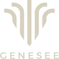 Logo of Genesee Nutrition, a protein bar company fueling Colorado adventurers.